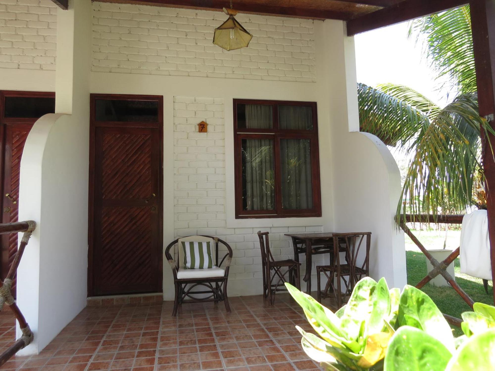La Choza Bungalows Tambo Grande Bagian luar foto