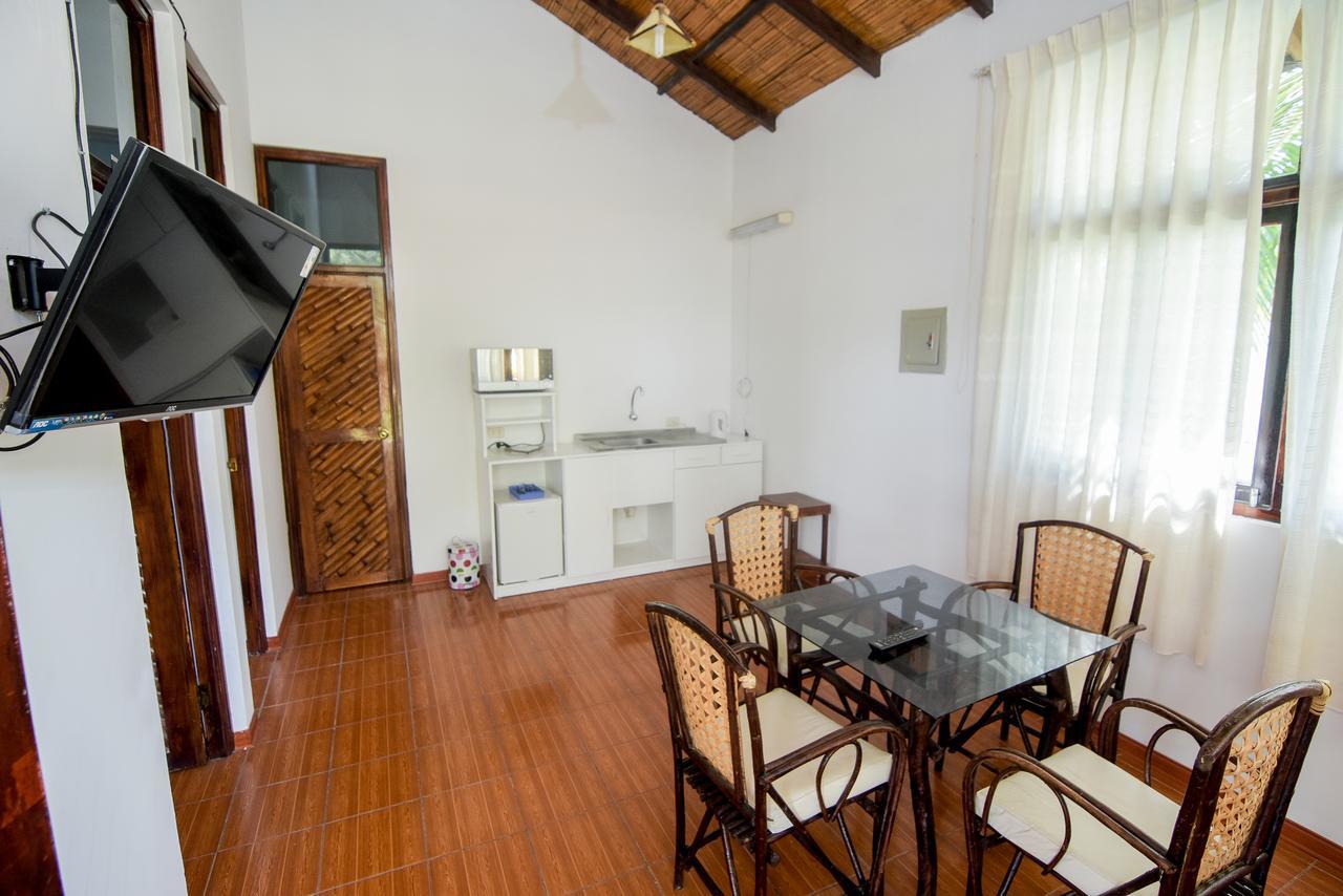 La Choza Bungalows Tambo Grande Bagian luar foto